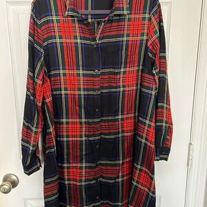 Old Navy Plaid Dress NWT